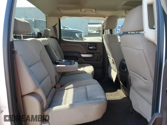 2018 Chevrolet Silverado 1500 LT with VIN 3GCUKREC0JG596842, listed as a Copart auction lot 47394105 with 135,583 mi miles and Salvage Title. Bid and sale history available at carsss.com. Image 10.