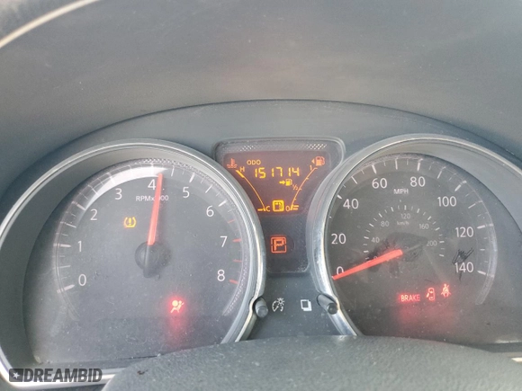 2014 Nissan Versa SV with VIN 3N1CN7AP4EL813163, listed as a Copart auction lot 47505715 with 151,714 mi miles and Salvage Title. Bid and sale history available at carsss.com. Image 9.