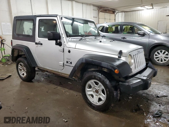 2008 Jeep Wrangler X с VIN 1J4FZ24138L526514, выставлен на аукционе Copart как лот 72569194 с пробегом 216 928 миль миль и Списание • Salvage title. История ставок и продаж доступна на DreamBid. Изображение 4.