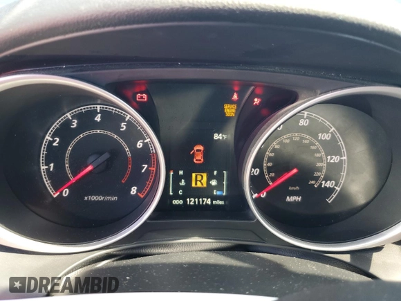 2014 Mitsubishi Outlander Sport ES with VIN 4A4AP3AU7EE016699, listed as a Copart auction lot 52827495 with 121,174 mi miles and Salvage Title. Bid and sale history available at carsss.com. Image 9.