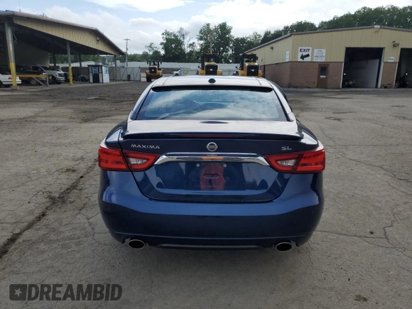 2018 Nissan Maxima SL with VIN 1N4AA6AP9JC382650, listed as a Copart auction lot 61552515 with 109,746 mi miles and Salvage title. Bid and sale history available at DreamBid. Image 6.