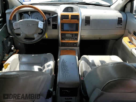 2008 Chrysler Aspen Limited with VIN 1A8HX58208F133442, listed as a Copart auction lot 52174925 with 164,337 mi miles and Salvage Title. Bid and sale history available at DreamBid. Image 8.