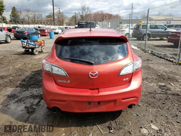 2010 Mazda 3 S Sport with VIN JM1BL1H60A1172863, listed as a Copart auction lot 50200745 with 179,079 mi miles and Salvage Title. Bid and sale history available at DreamBid. Image 6.
