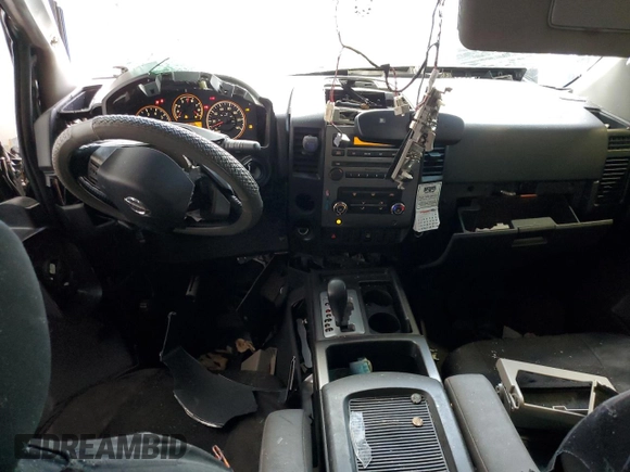 2008 Nissan Titan SE with VIN 1N6AA06AX8N318351, listed as a Copart auction lot 72518193 with 253,363 mi miles and Salvage Title. Bid and sale history available at carsss.com. Image 8.