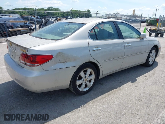 2005 Lexus ES 350 с VIN JTHBA30G955094943, выставлен на аукционе IAAI как лот 42701969 с пробегом 115 589 миль миль и . История ставок и продаж доступна на DreamBid. Изображение 4.