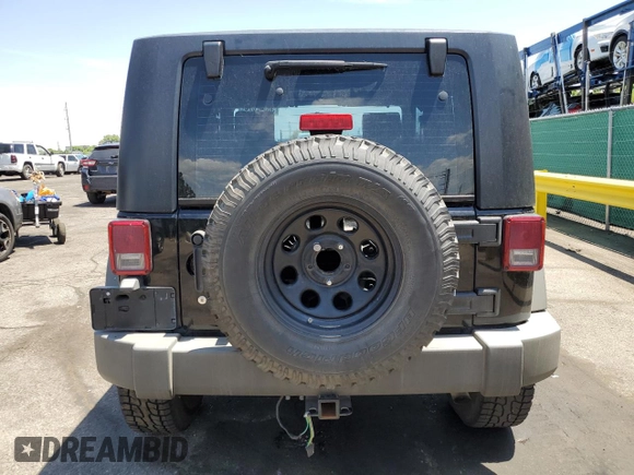 2009 Jeep Wrangler X z VIN 1J4FA24179L716499, wystawiony jako Copart lot #58342675 z przebiegiem 116 871 mil mil oraz Szkoda całkowita • Salvage title. Historia ofert i sprzedaży dostępna na DreamBid. Obrazek 6.