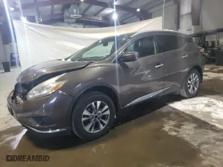 2017 Nissan Murano SL with VIN 5N1AZ2MH5HN171911, listed as a Copart auction lot 41733455 with 175,996 mi miles and Salvage Title. Bid and sale history available at carsss.com. Image 1.