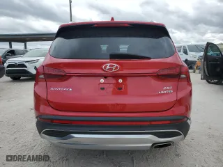 2021 Hyundai Santa Fe Limited with VIN 5NMS44AL7MH333119, listed as a Copart auction lot 88959635 with 20,145 mi miles and Salvage Title. Bid and sale history available at carsss.com. Image 6.