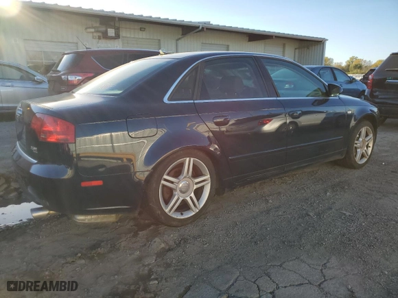 2005 Audi A4 2.0T with VIN WAUDF78E85A548755, listed as a Copart auction lot 76866564 with 192,945 mi miles and Clean Title. Bid and sale history available at carsss.com. Image 3.