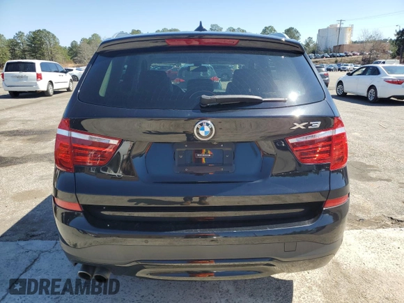 2016 BMW X3 sDrive28i with VIN 5UXWZ7C54G0R32355, listed as a Copart auction lot 48480535 with 179,021 mi miles and Clean Title. Bid and sale history available at DreamBid. Image 6.
