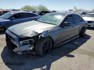 2022 Mercedes-Benz E 53 AMG z VIN W1KZF6BB3NB056135, wystawiony jako Copart lot #57042065 z przebiegiem 26 630 mil mil oraz Szkoda całkowita • Salvage title. Historia ofert i sprzedaży dostępna na DreamBid. Obrazek 1.