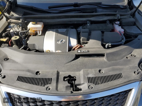 2018 Lexus RX with VIN 2T2BGMCA1JC026321, listed as a Copart auction lot 48385985 with 96,834 mi miles and Salvage Title. Bid and sale history available at carsss.com. Image 12.