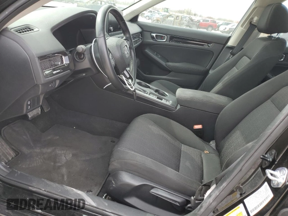 2023 Honda Civic Sedan EX with VIN 2HGFE1F79PH301489, listed as a Copart auction lot 49776375 with 20,175 mi miles and Salvage Title. Bid and sale history available at carsss.com. Image 7.