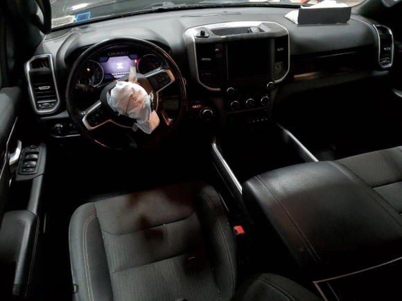 2019 Ram 1500 Big Horn/Lone Star with VIN 1C6RRFFG2KN908810, listed as a Copart auction lot 50892145 with 135,604 mi miles and Salvage Title. Bid and sale history available at carsss.com. Image 8.