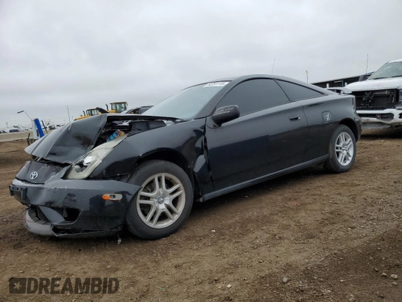 2004 Toyota Celica GT with VIN JTDDR32T540174376, listed as a Copart auction lot 54751115 with 85,335 mi miles and Salvage Title. Bid and sale history available at DreamBid. Image 1.