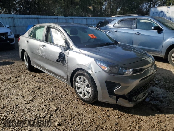 2022 Kia Rio S with VIN 3KPA24AD9NE464099, listed as a Copart auction lot 42920745 with 80,319 mi miles and Non Repairable. Bid and sale history available at carsss.com. Image 4.