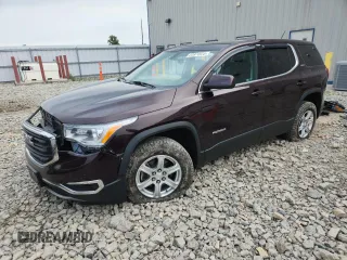 2017 GMC Acadia SLE z VIN 1GKKNRLA6HZ281462, wystawiony jako Copart lot #60874925 z przebiegiem 96 411 mil mil oraz Czysty tytuł • Clean title. Historia ofert i sprzedaży dostępna na DreamBid. Obrazek 1.
