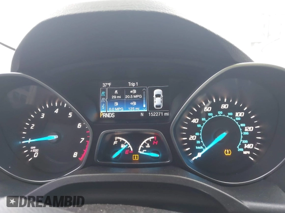 2014 Ford Escape SE with VIN 1FMCU0GX6EUE38280, listed as a IAAI auction lot 41867267 with 152,271 mi miles. Bid and sale history available at carsss.com. Image 7.