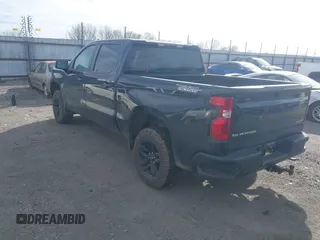 2022 Chevrolet Silverado 1500 Custom Trail Boss with VIN 3GCPDCEK2NG626683, listed as a IAAI auction lot 41723730 with 51,830 mi miles. Bid and sale history available at carsss.com. Image 3.