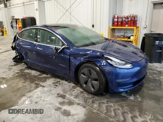 2020 Tesla Model 3 Long Range with VIN 5YJ3E1EB4LF790472, listed as a Copart auction lot 51779495 with Not Provided miles and Salvage Title. Bid and sale history available at DreamBid. Image 4.