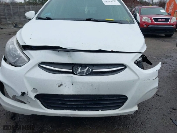 2017 Hyundai Accent SE with VIN KMHCT5AE7HU348681, listed as a IAAI auction lot 41944939 with 136,516 mi miles. Bid and sale history available at carsss.com. Image 11.