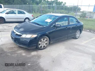 2009 Honda Civic LX z VIN 1HGFA165X9L011651, wystawiony jako IAAI lot #42483527 z przebiegiem 193 999 mil mil oraz . Historia ofert i sprzedaży dostępna na DreamBid. Obrazek 2.