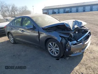 2016 Infiniti Q50 3.0t Premium with VIN JN1EV7AR5GM346287, listed as a IAAI auction lot 41765037 with 32,531 mi miles. Bid and sale history available at carsss.com. Image 1.
