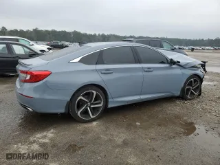 2022 Honda Accord Sedan Sport SE with VIN 1HGCV1F48NA006310, listed as a Copart auction lot 45737335 with 114,640 mi miles and Salvage Title. Bid and sale history available at carsss.com. Image 3.