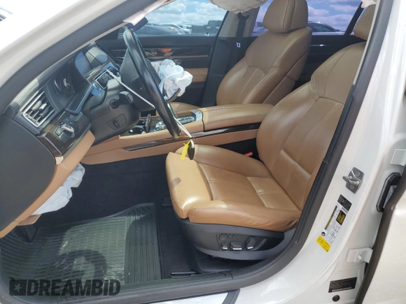 2012 BMW 7 Series 740Li с VIN WBAKB4C56CC575981, выставлен на аукционе Copart как лот 56058925 с пробегом 127 708 миль миль и Списание • Salvage title. История ставок и продаж доступна на DreamBid. Изображение 7.