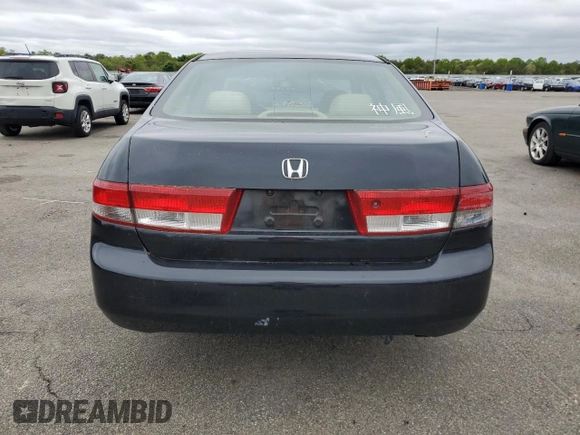 2004 Honda Accord LX with VIN 1HGCM56384A177557, listed as a Copart auction lot 58210955 with 173,972 mi miles and Clean title. Bid and sale history available at DreamBid. Image 6.