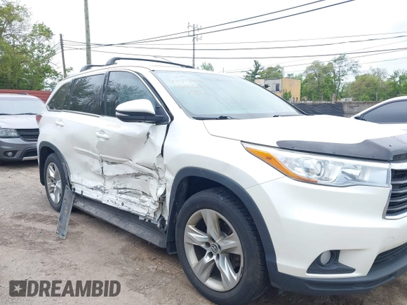 2016 Toyota Highlander Limited with VIN 5TDDKRFHXGS269529, listed as a IAAI auction lot 42365574 with 108,241 mi miles and . Bid and sale history available at DreamBid. Image 6.