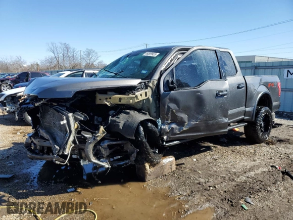 2017 Ford F-150 XL с VIN 1FTEW1EGXHKD69061, выставлен на аукционе Copart как лот 49399955 с пробегом 135 872 миль миль и На запчасти • Non repairable. История ставок и продаж доступна на DreamBid. Изображение 1.