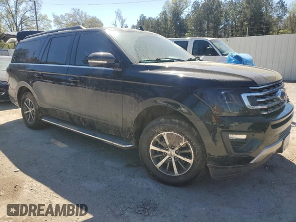 2018 Ford Expedition Max XLT with VIN 1FMJK1HT2JEA27266, listed as a Copart auction lot 49916725 with 119,485 mi miles and Salvage Title. Bid and sale history available at DreamBid. Image 4.