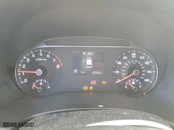 2020 Kia Soul LX with VIN KNDJ23AU0L7070031, listed as a Copart auction lot 48386505 with 80,602 mi miles and Salvage Title. Bid and sale history available at carsss.com. Image 9.