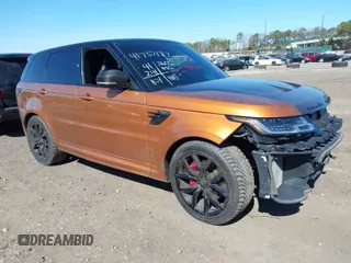2019 Land Rover Range Rover Sport SVR with VIN SALWZ2SE2KA826052, listed as a IAAI auction lot 41737187 with 41,241 mi miles and . Bid and sale history available at DreamBid. Image 1.