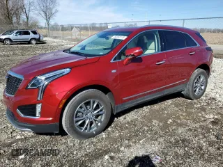 2023 Cadillac XT5 FWD Premium Luxury with VIN 1GYKNCR43PZ139184, listed as a Copart auction lot 49264175 with 31,682 mi miles and Salvage title. Bid and sale history available at DreamBid. Image 1.