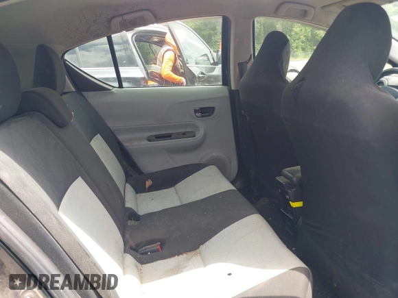 2012 Toyota Prius One with VIN JTDKDTB3XC1524003, listed as a IAAI auction lot 42196251 with 313,092 mi miles and . Bid and sale history available at DreamBid. Image 8.