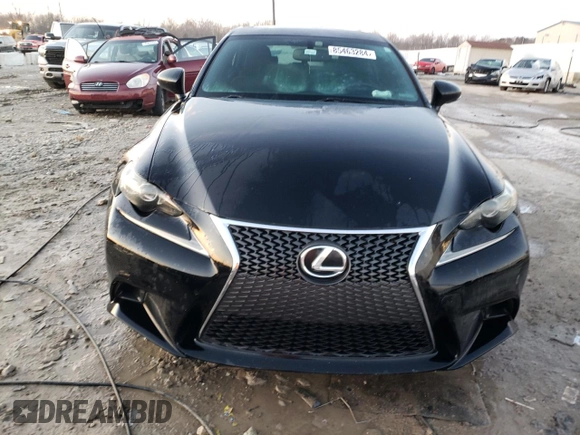 2014 Lexus IS 250 with VIN JTHBF1D25E5005468, listed as a Copart auction lot 85463284 with 149,477 mi miles and Salvage Title. Bid and sale history available at carsss.com. Image 5.