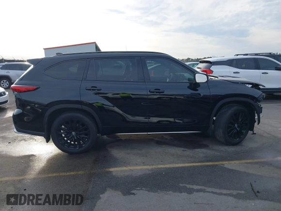 2023 Toyota Highlander L with VIN 5TDKDRAH0PS516095, listed as a IAAI auction lot 41459549 with 10,628 mi miles and . Bid and sale history available at DreamBid. Image 14.