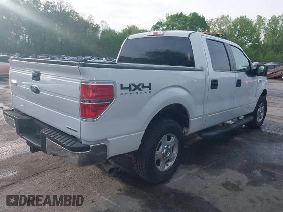 2014 Ford F-150 XL with VIN 1FTFW1EFXEKE92754, listed as a IAAI auction lot 42109551 with 219,130 mi miles. Bid and sale history available at carsss.com. Image 4.