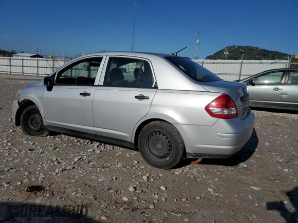 2009 Nissan Versa 1.6 with VIN 3N1CC11E09L424012, listed as a Copart auction lot 87231794 with 185,117 mi miles and Salvage Title. Bid and sale history available at carsss.com. Image 2.