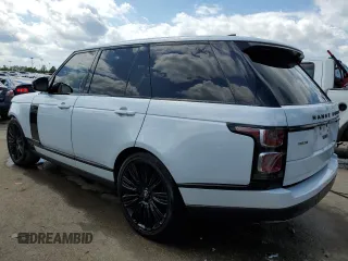 2018 Land Rover Range Rover HSE with VIN SALGS2RK0JA512337, listed as a Copart auction lot 65548704 with 64,384 mi miles and Salvage title. Bid and sale history available at DreamBid. Image 2.