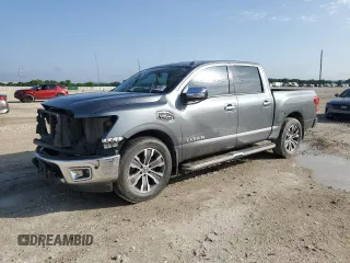 2017 Nissan Titan SL с VIN 1N6AA1E6XHN540665, выставлен на аукционе Copart как лот 56105695 с пробегом 111 216 миль миль и Списание • Salvage title. История ставок и продаж доступна на DreamBid. Изображение 1.