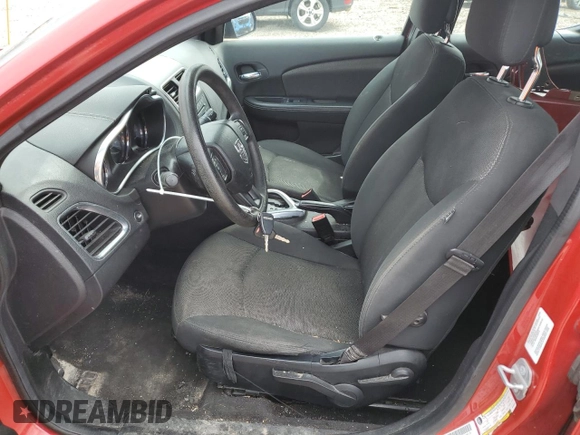 2014 Dodge Avenger SE with VIN 1C3CDZAB0EN166815, listed as a Copart auction lot 53706095 with 136,343 mi miles and Salvage Title. Bid and sale history available at carsss.com. Image 7.