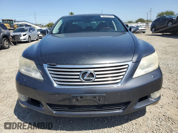 2010 Lexus LS 460 with VIN JTHBL5EF8A5094271, listed as a Copart auction lot 50662095 with 172,225 mi miles and Salvage Title. Bid and sale history available at DreamBid. Image 5.