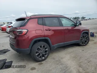 2021 Jeep Compass 80th Anniversary with VIN 3C4NJDEBXMT546477, listed as a Copart auction lot 58854585 with 57,376 mi miles and Non repairable. Bid and sale history available at DreamBid. Image 3.