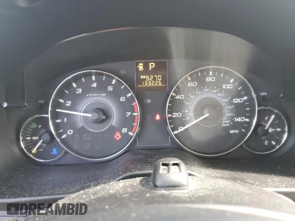 2010 Subaru Outback Premium with VIN 4S4BRCEC2A3348946, listed as a Copart auction lot 75907244 with 133,226 mi miles and Salvage title. Bid and sale history available at DreamBid. Image 9.