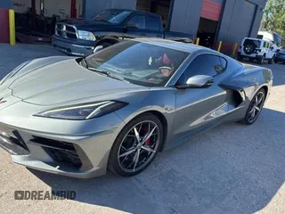 2022 Chevrolet Corvette 2LT with VIN 1G1YB2D47N5110763, listed as a Copart auction lot 81066264 with 13,845 mi miles and Salvage Title. Bid and sale history available at carsss.com. Image 2.