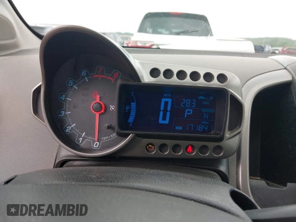 2012 Chevrolet Sonic LT with VIN 1G1JC5SHXC4196644, listed as a IAAI auction lot 42105202 with 171,841 mi miles and . Bid and sale history available at DreamBid. Image 7.
