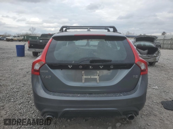 2017 Volvo V60 Dynamic with VIN YV140MEL9H1364252, listed as a Copart auction lot 44056205 with 79,889 mi miles and Salvage Title. Bid and sale history available at carsss.com. Image 6.
